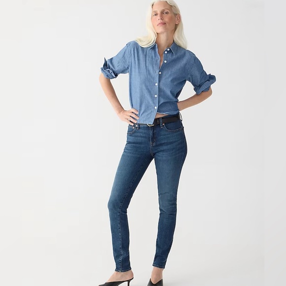 J.Crew 9” High-Rise Toothpick Jeans - Picture 1 of 6